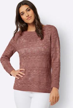Sieh an! Strickpullover Ajourpullover