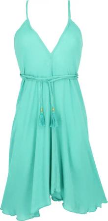 Guru-Shop Midikleid Minikleid Boho chic, wandelbares