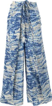 Guru-Shop Relaxhose Boho Wickelhose, Palazzohose, langer