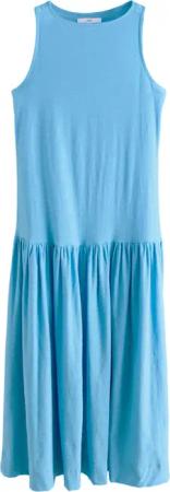 Next Midikleid Ärmelloses Midikleid 100 % Baumwolle
