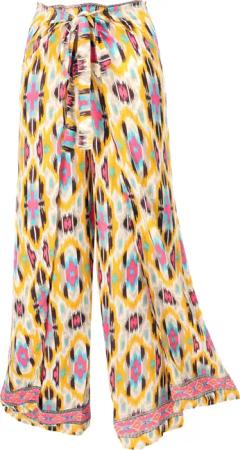 Guru-Shop Relaxhose Boho Wickelhose, Palazzohose, langer