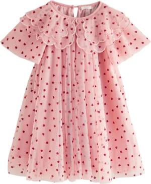 Next Jerseykleid Partykleid mit Mesh und