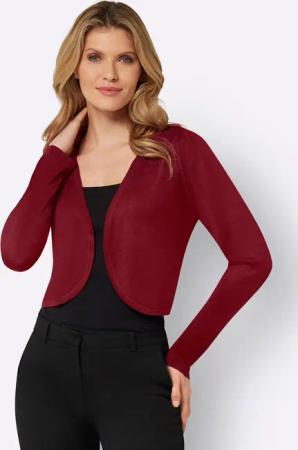 Sieh an! Strickjacke Strickbolero