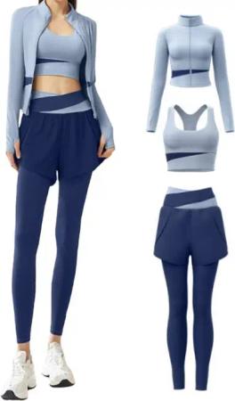 Blusmart Yogatop Damen Yoga Fitness Sportbekleidungsset