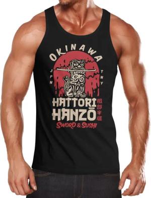 Neverless Tanktop Herren Tank-Top Hattori Hanzo