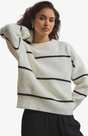 Next Rundhalspullover Strickpullover (1-tlg)
