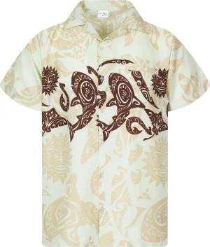King Kameha Hawaiihemd Maori Chest Funky