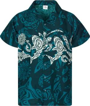 King Kameha Hawaiihemd Maori Chest Funky