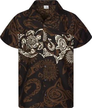 King Kameha Hawaiihemd Maori Chest Funky