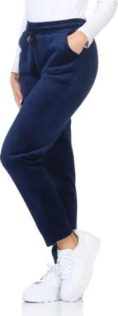 Aurela Damenmode Samthose Schlupfhose weiche Haushose