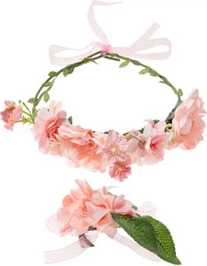 axy Diadem Haarkranz Blumen Blumenkranz Damen