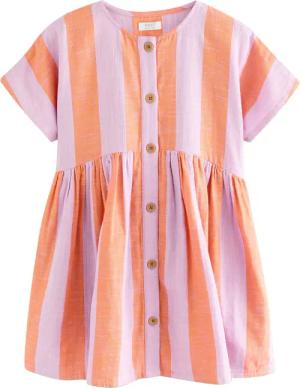 Next Jeanskleid Kleid mit Knopfdetail (1-tlg)