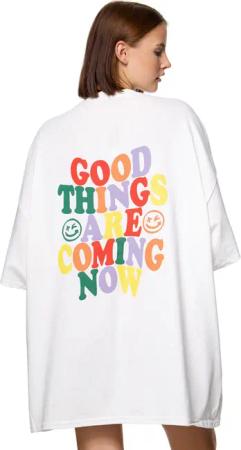 Worldclassca T-Shirt Worldclassca Oversized Print T-Shirt