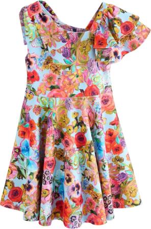 Next Jerseykleid Kleid mit Schulterdetail und