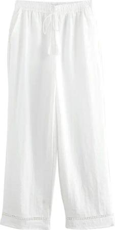 Next Palazzohose Hose mit weitem Bein