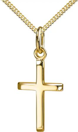 JEVELION Kreuzkette Kreuzanhänger 333 Gold -