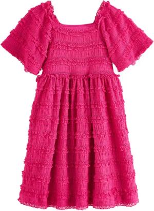 Next Jerseykleid Gerüschtes Kleid (1-tlg)