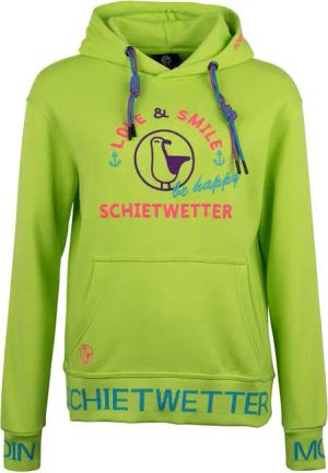 Schietwetter Kapuzenpullover Damen Hoodie "Marie Meersalz"