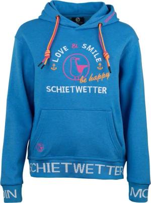 Schietwetter Kapuzenpullover Damen Hoodie "Marie Meersalz"