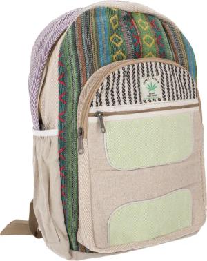 Guru-Shop Freizeitrucksack Ethno Hanf Rucksack -