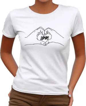 Banco T-Shirt Damen Love Paar Beziehung