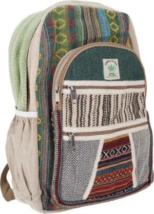 Guru-Shop Freizeitrucksack Ethno Hanf Rucksack -