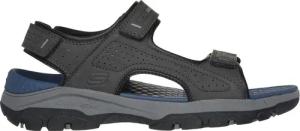 Skechers Tresmen-Garo Herren Sandalen Pantoletten Leder