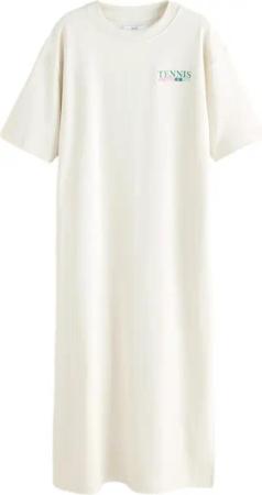Next Midikleid Midi-Kleid mit Jerseyrücken und