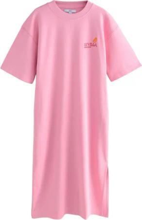Next Midikleid Midi-Kleid mit Jerseyrücken und