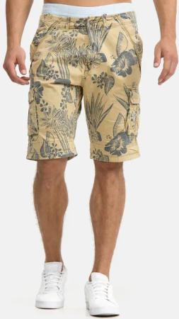 Indicode Cargoshorts Albert Hawaiishorts mit 6