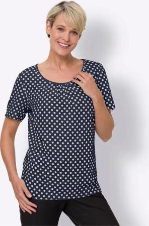 Sieh an! Klassische Bluse Schlupfbluse