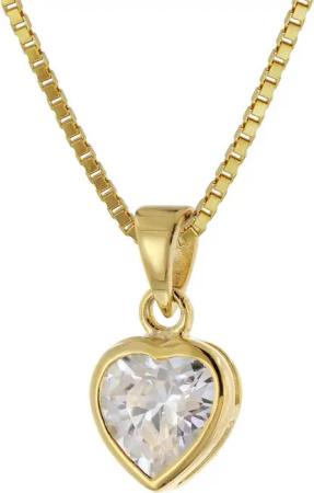 trendor Kette mit Anhänger Gold 333