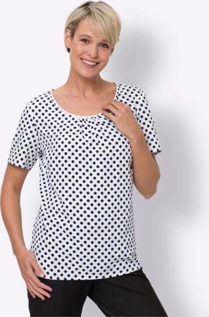 Sieh an! Klassische Bluse Schlupfbluse