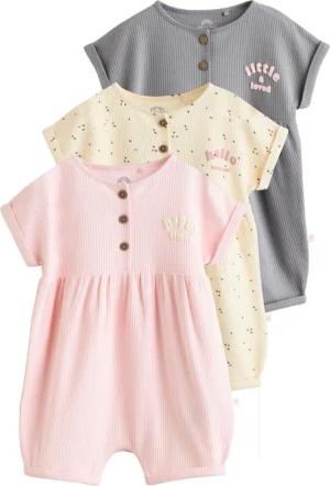Next Strampler 3er-Pack Baby-Strampler aus 100 %