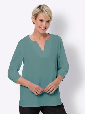 Sieh an! Klassische Bluse Schlupfbluse