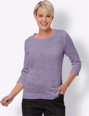 Sieh an! Strickpullover Rundhalspullover
