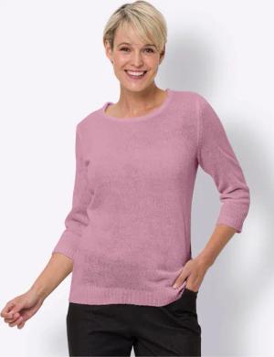 Sieh an! Strickpullover Rundhalspullover
