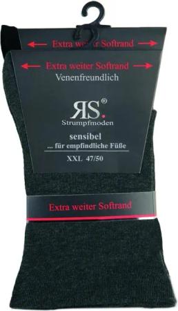 RS Harmony Socken Diabetikersocken extra weit