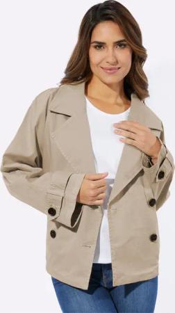 Sieh an! Allwetterjacke Trenchcoat