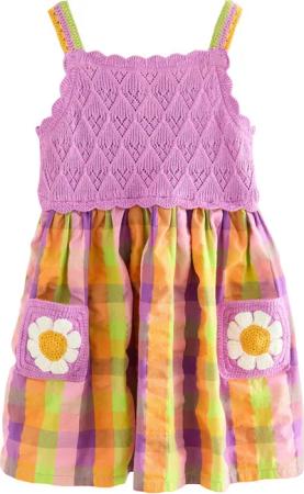Next Sommerkleid Kariertes Kleid (1-tlg)