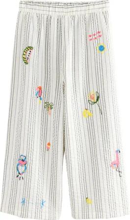 Next Palazzohose Verzierte Hose mit weitem