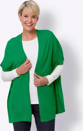 Sieh an! Strickjacke Strickponcho