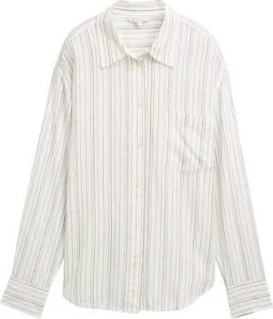 TOM TAILOR Denim Blusentop oversized linen