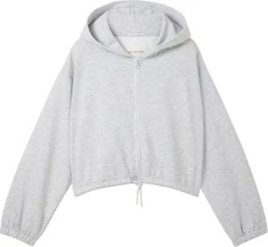 TOM TAILOR Sweatjacke Cropped Sweatjacke in