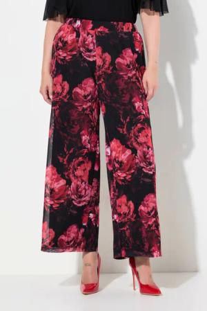MIAMODA Funktionshose Hose Mesh doppellagig weites