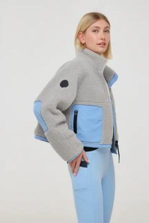 Lara Laurén Plüschjacke SIA kuschelige Teddyfelljacke