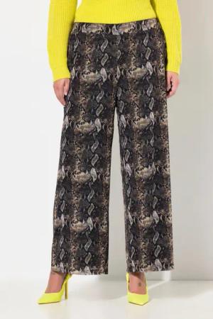MIAMODA Funktionshose Hose Mesh doppellagig weites