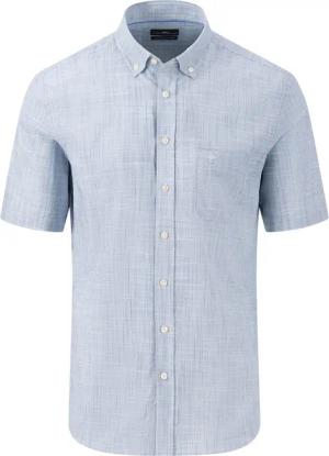 FYNCH-HATTON Kurzarmhemd Summer Slub Solids, B.D.,