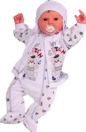 La Bortini Strampler Baby Anzug 3Tlg