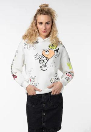 SUBLEVEL Kapuzenpullover Damen Hoodie Kapuzenpullover mit